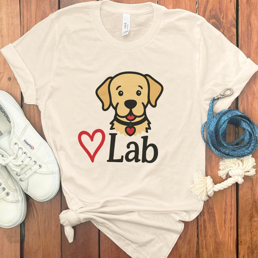 Cute Labrador Love Dog T-Shirt Labrador Retriever product