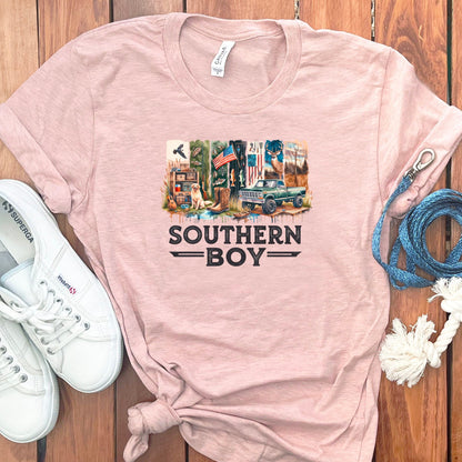 Southern Boy Vintage Artistic Design T-shirt product