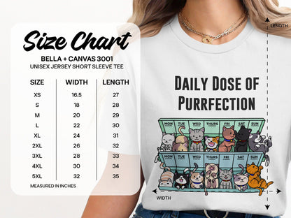 Cute Daily Dose of Purrfection Cat Themed Apparel product