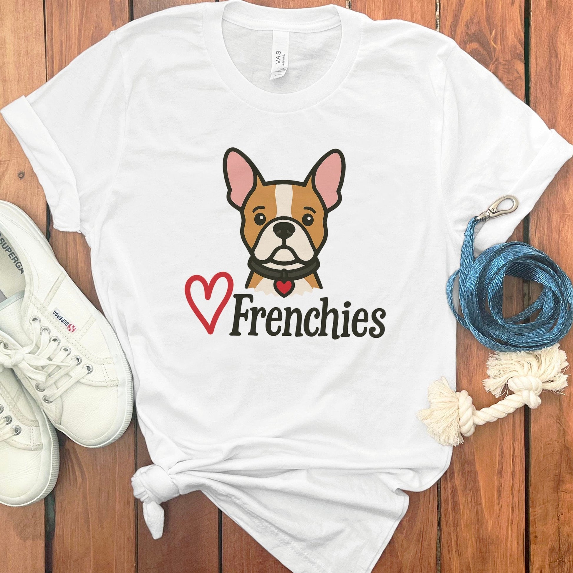 Frenchies Dog Lover Gift Cute Puppy T-Shirt product