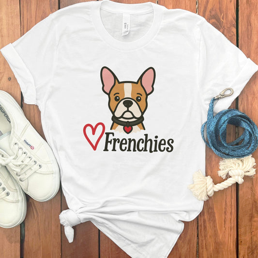 Frenchies Dog Lover Gift Cute Puppy T-Shirt product
