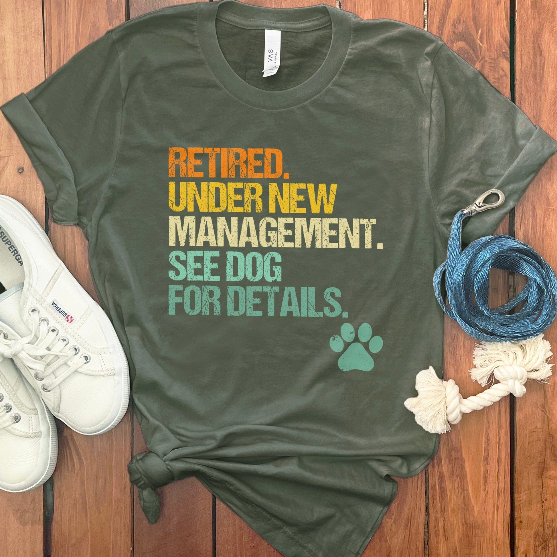 Retired Under New Management See Dog For Details product type
