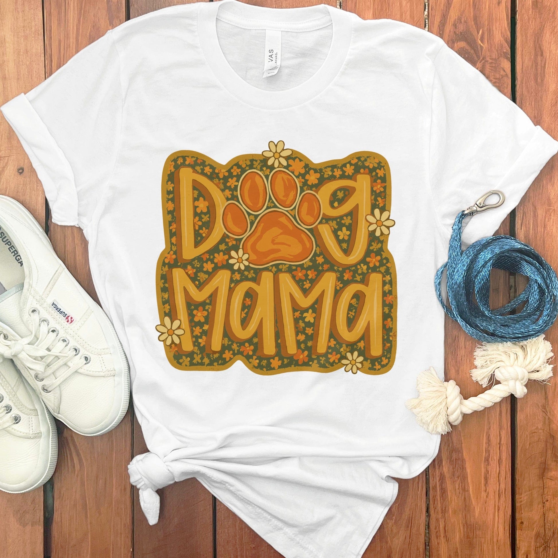 Stylish Dog Mama Graphic Tee for Pet Lover product type