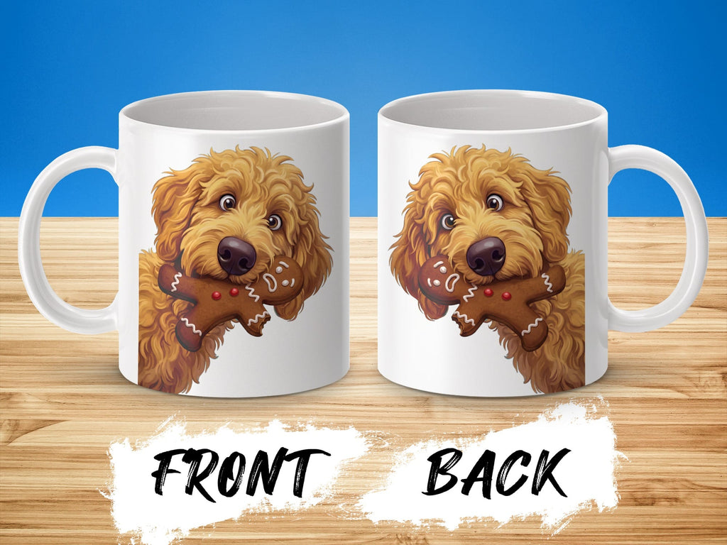 Apricot Goldendoodle Cookie Thief Mug in by Puppy Jo