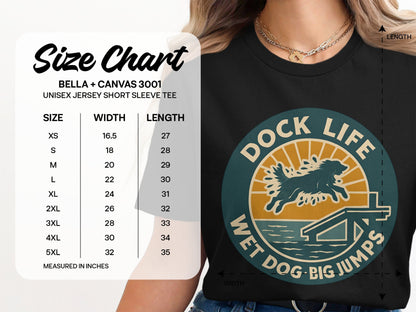 Dock Life Wet Dog Big Jumps T-Shirt product
