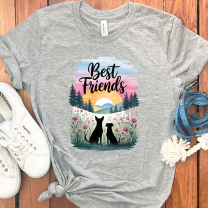 Best Friends Graphic Scenic T-shirt product