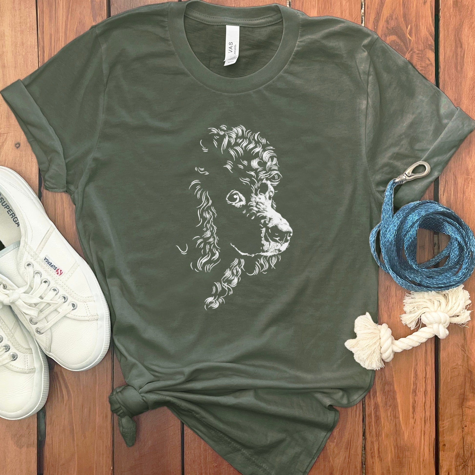 Graphic Dog Illustration T-Shirt product type