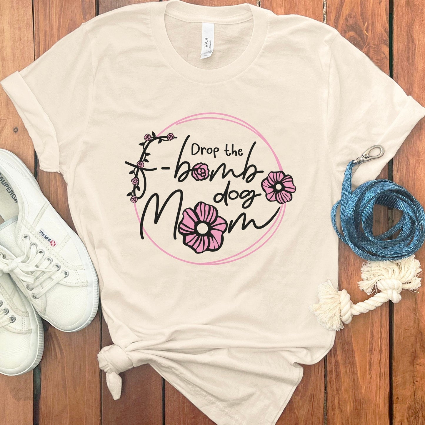 Drop the F Bomb Dog Mom Graphic T-shirt product