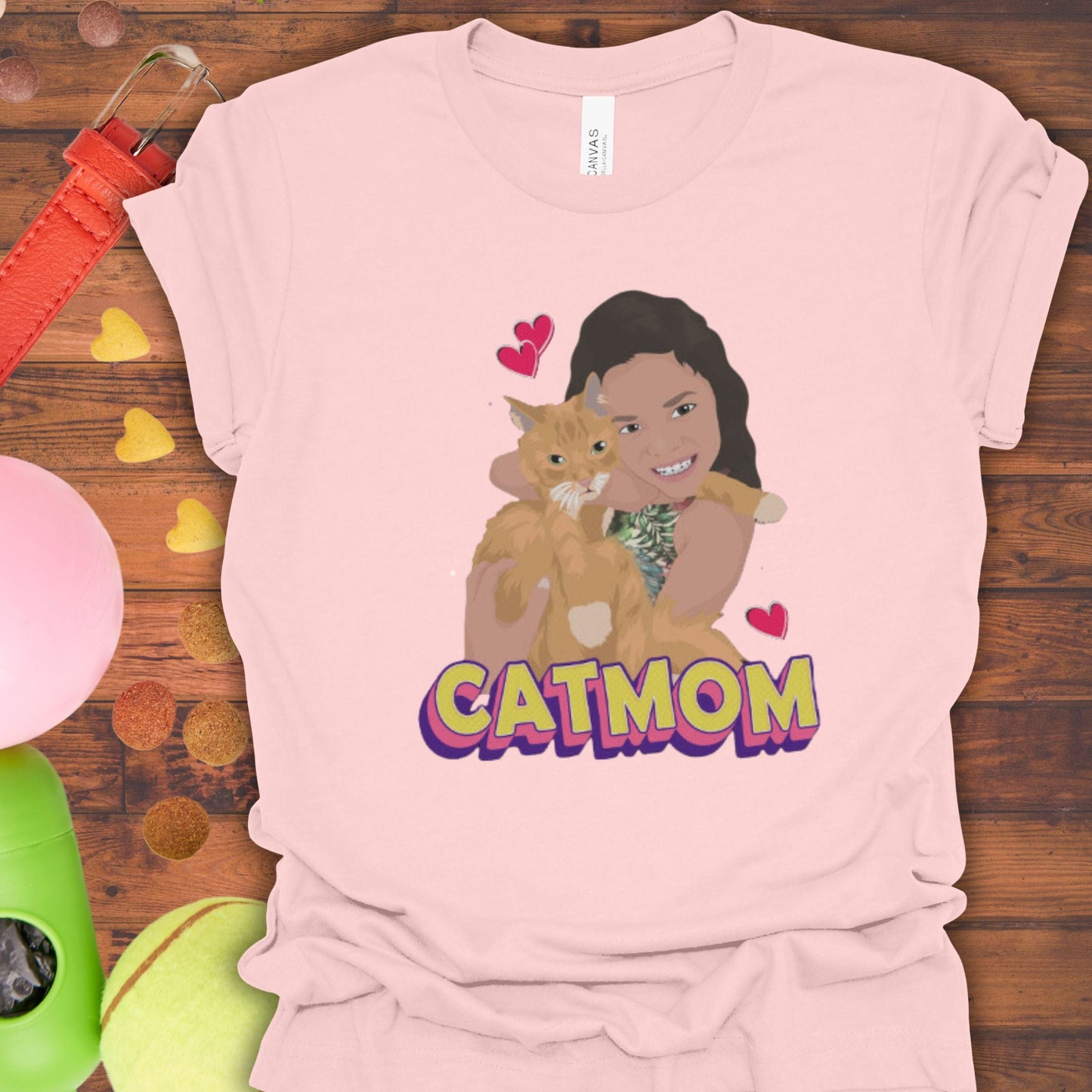 Personalized Cat Mom Shirt