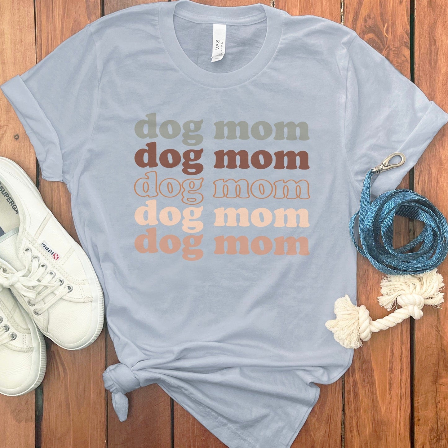 DOG MOM RETRO T-SHIRT