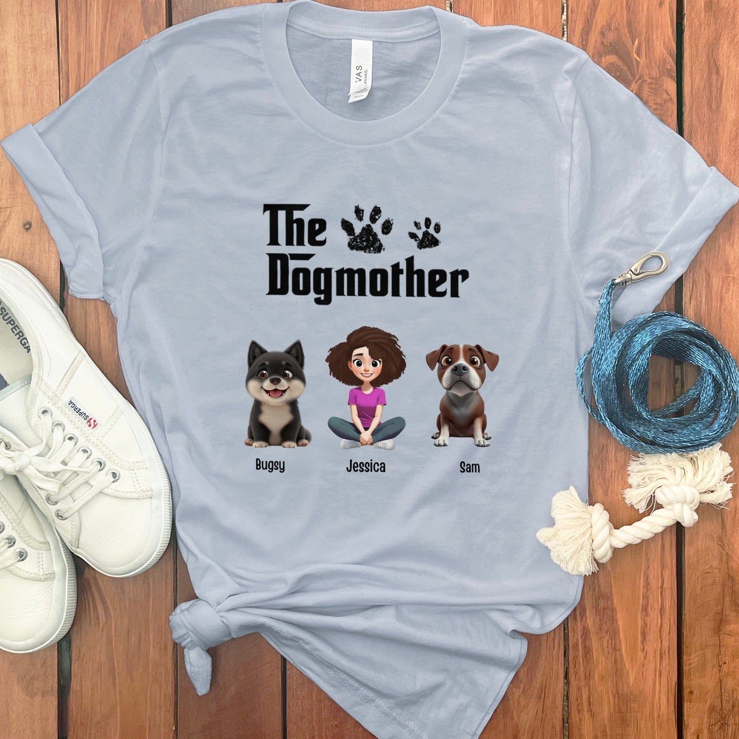 COOL DOG MOTHER PERSONALIZED T-SHIRT