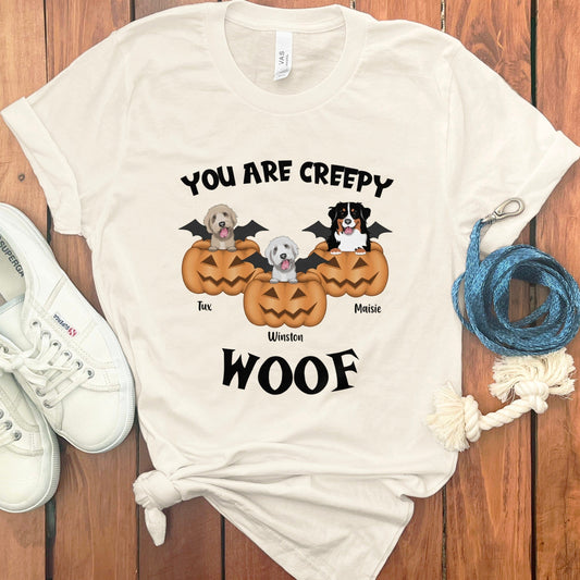 PERSONALIZED CREEPY HALLOWEEN T-SHIRT