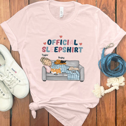 PERSONALIZED  DOG LOVER SLEEPSHIRT