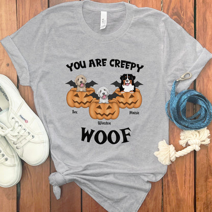PERSONALIZED CREEPY HALLOWEEN T-SHIRT