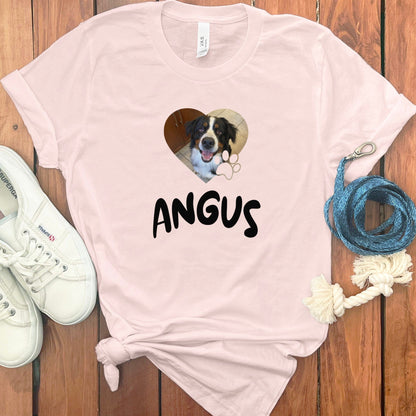 PET PHOTO CUSTOM T-SHIRT