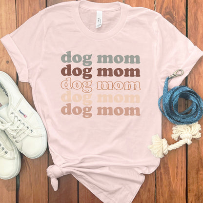 DOG MOM RETRO T-SHIRT