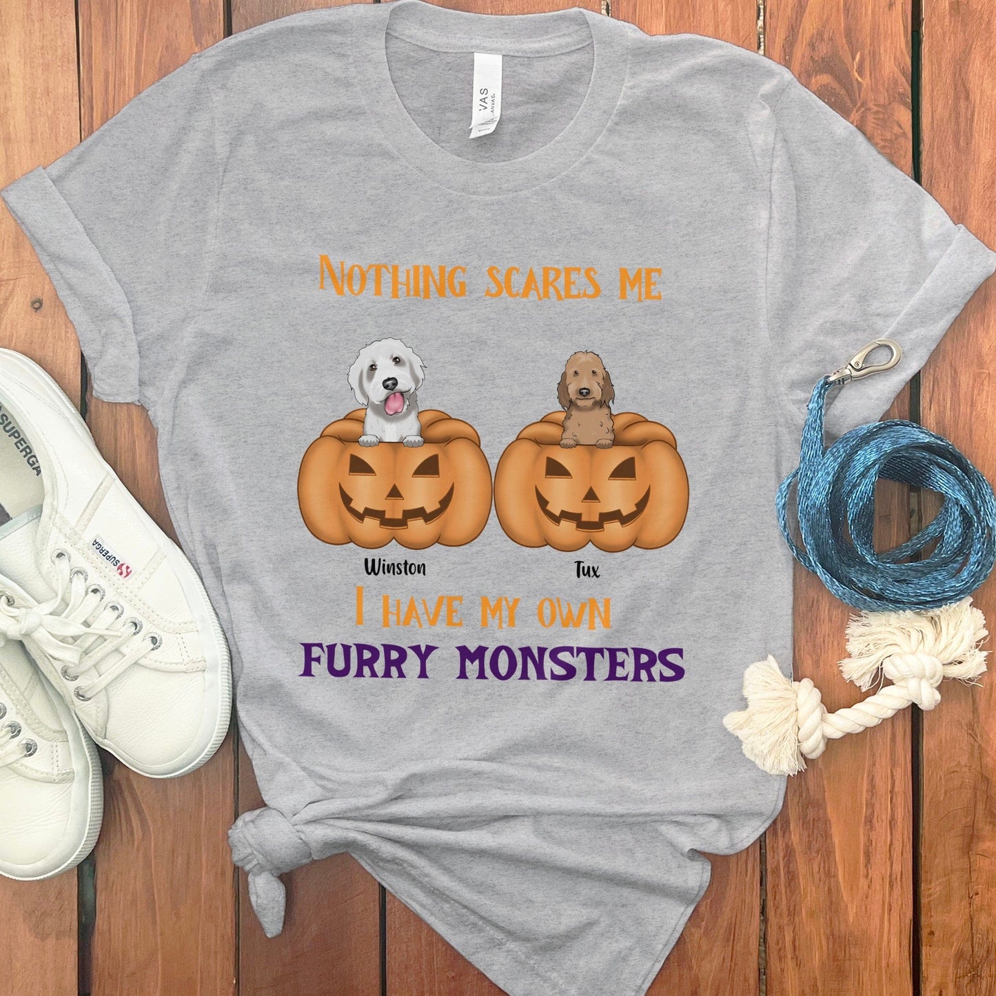 CUSTOM DOG HALLOWEEN T-SHIRT