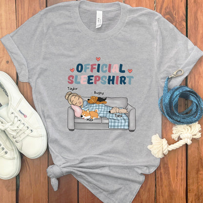 PERSONALIZED  DOG LOVER SLEEPSHIRT