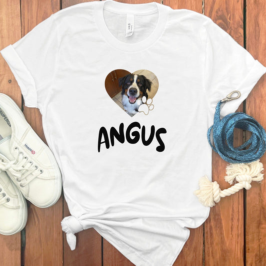 PET PHOTO CUSTOM T-SHIRT