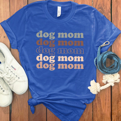DOG MOM RETRO T-SHIRT