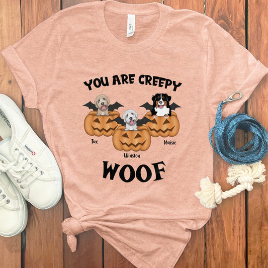 PERSONALIZED CREEPY HALLOWEEN T-SHIRT