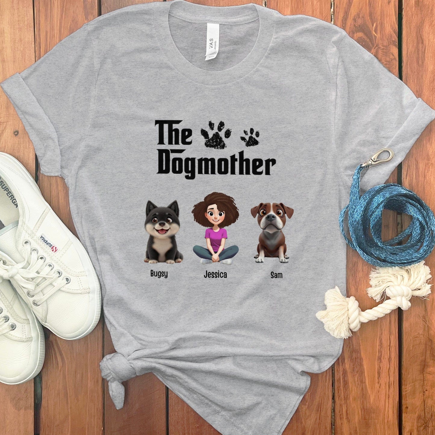 COOL DOG MOTHER PERSONALIZED T-SHIRT