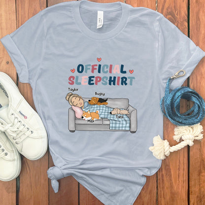 PERSONALIZED  DOG LOVER SLEEPSHIRT