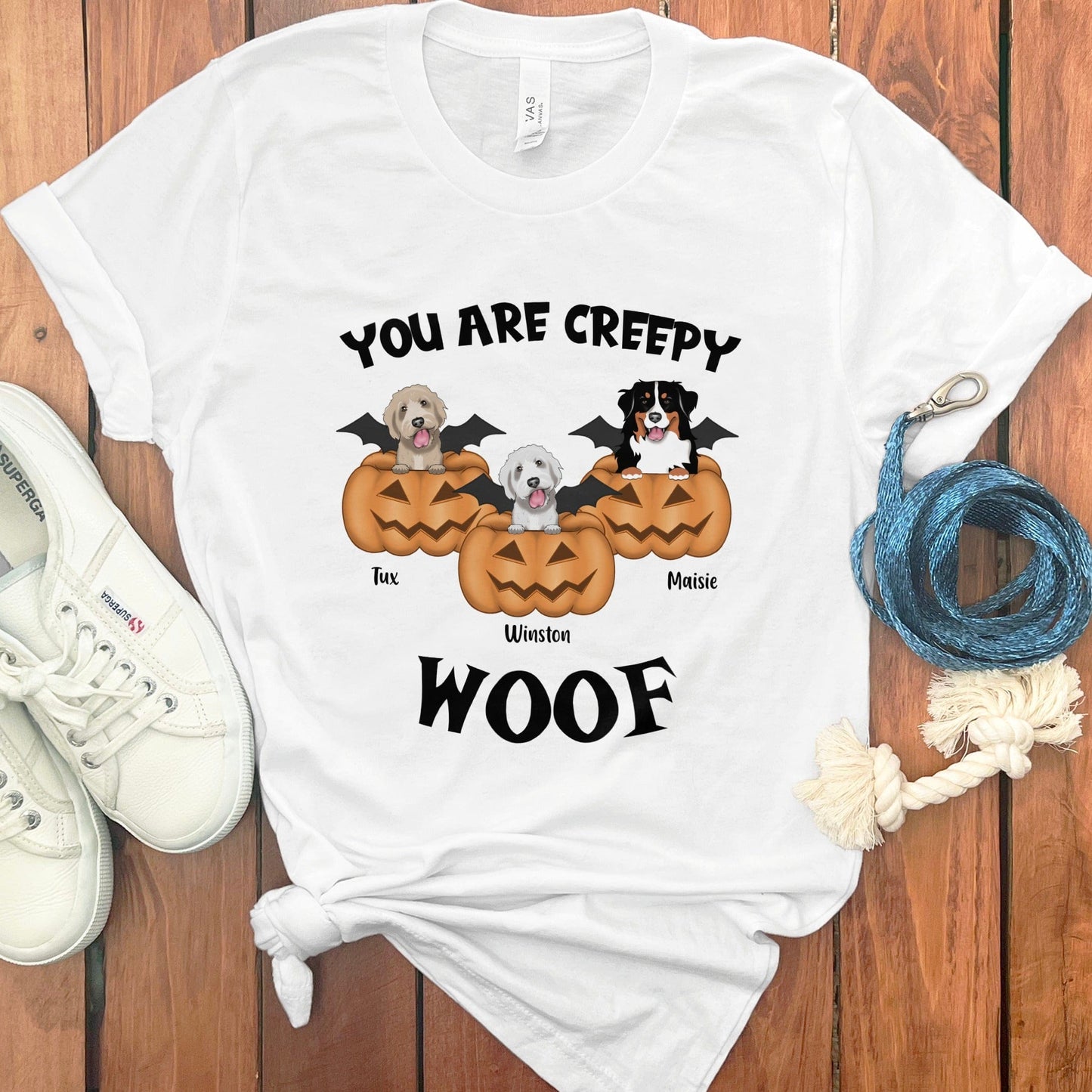 PERSONALIZED CREEPY HALLOWEEN T-SHIRT