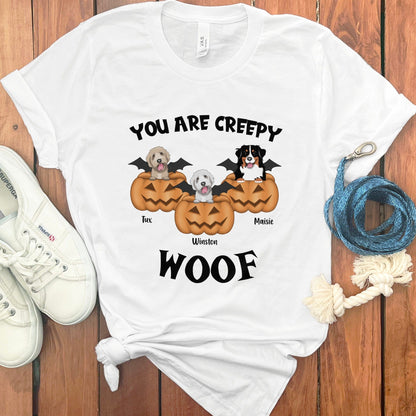 PERSONALIZED CREEPY HALLOWEEN T-SHIRT