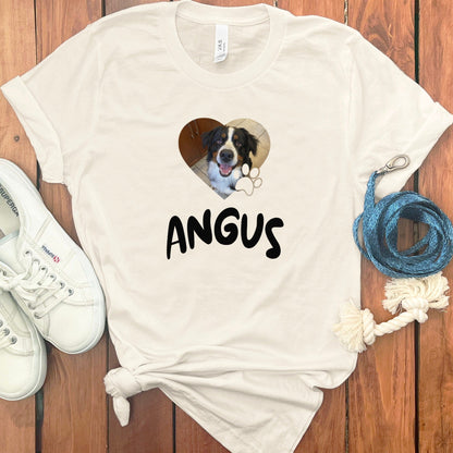 PET PHOTO CUSTOM T-SHIRT