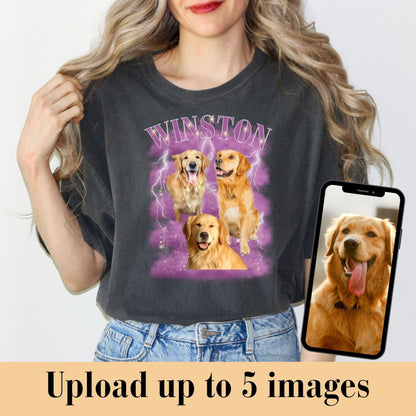 CUSTOM COMFORT COLORS VINTAGE BOOTLEG PET T-SHIRT