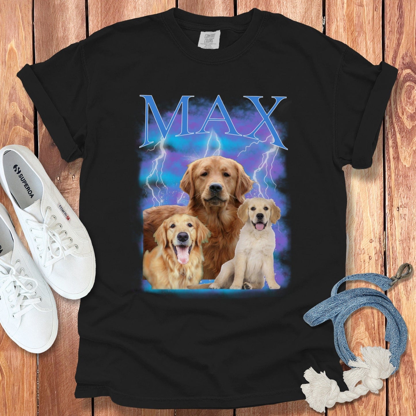 CUSTOM COMFORT COLORS VINTAGE BOOTLEG PET T-SHIRT