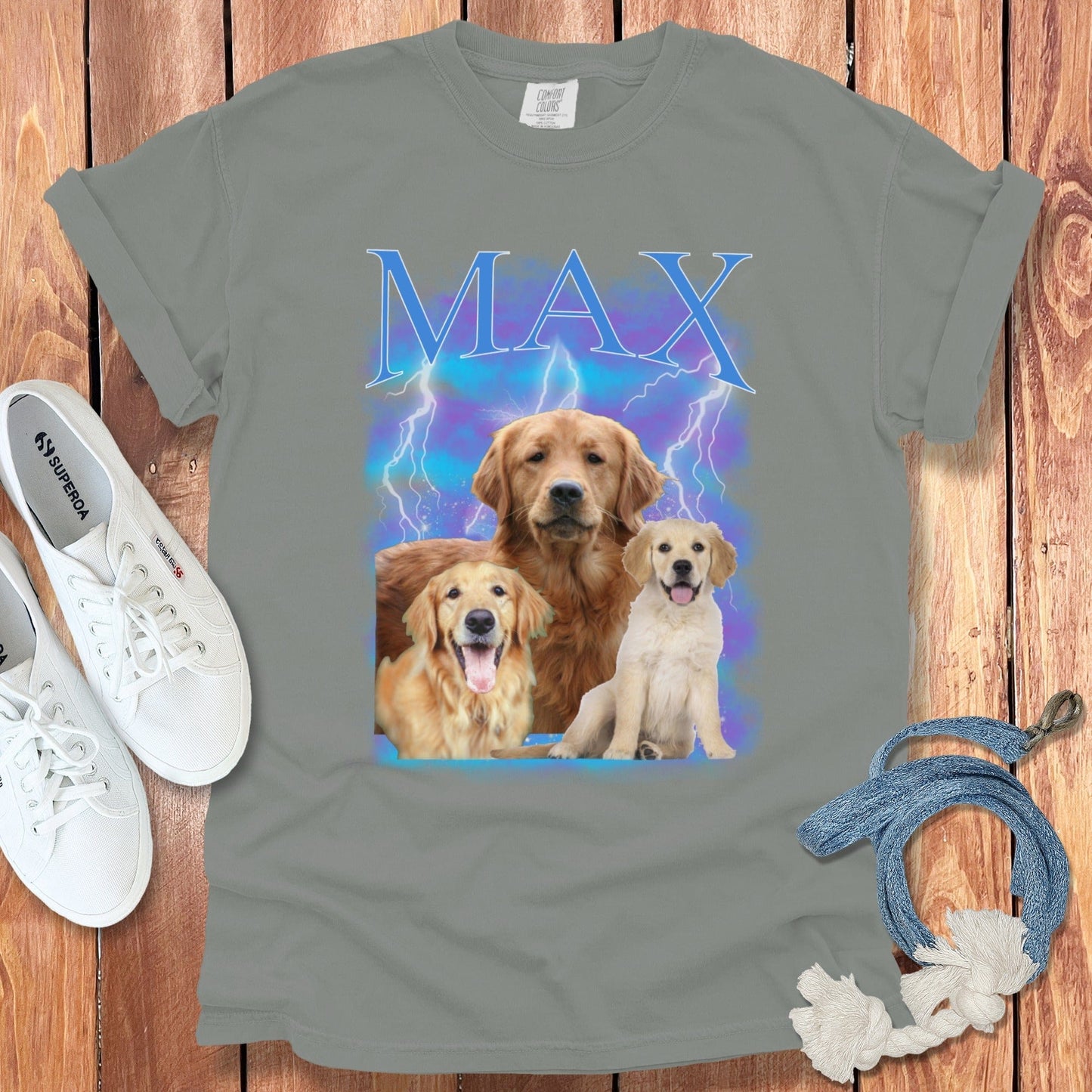 CUSTOM COMFORT COLORS VINTAGE BOOTLEG PET T-SHIRT