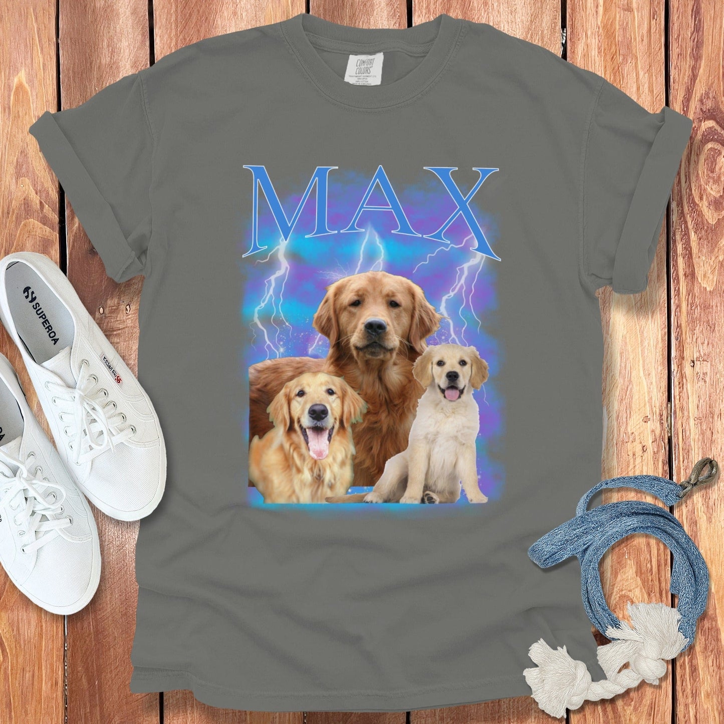 CUSTOM COMFORT COLORS VINTAGE BOOTLEG PET T-SHIRT