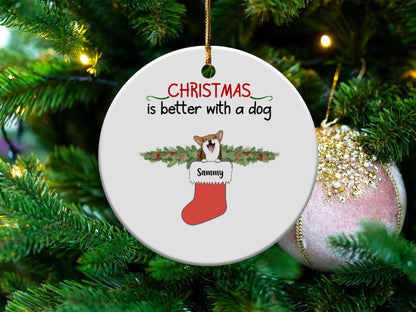 CHRISTMAS IS BETTER ORNAMENT