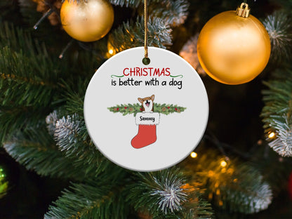 CHRISTMAS IS BETTER ORNAMENT