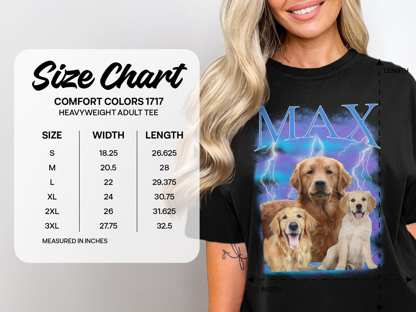 CUSTOM COMFORT COLORS VINTAGE BOOTLEG PET T-SHIRT