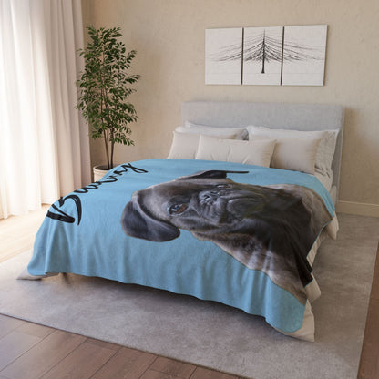PERSONALIZED CUSTOM BLANKET FOR PET LOVERS