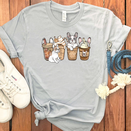 French Bulldog Coffee T-Shirt