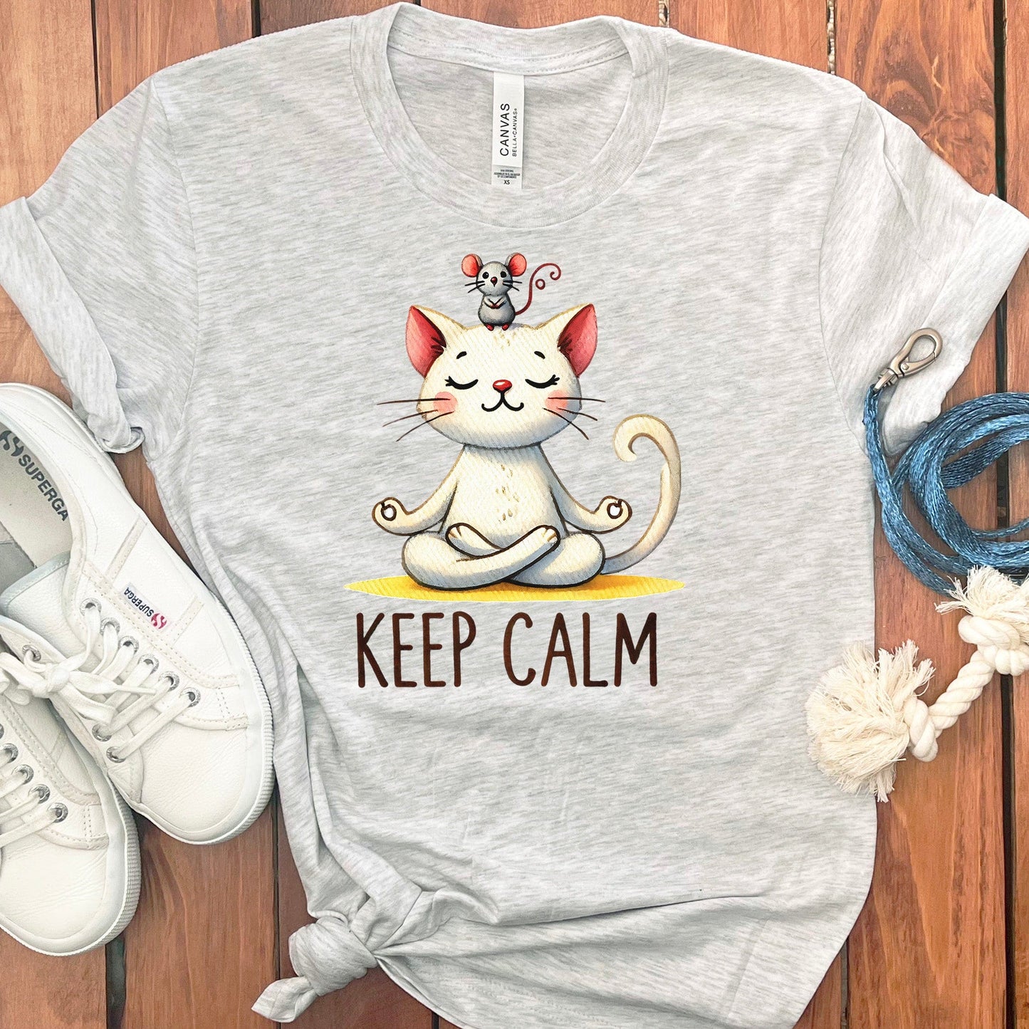 Keep Calm Cat T-Shirt