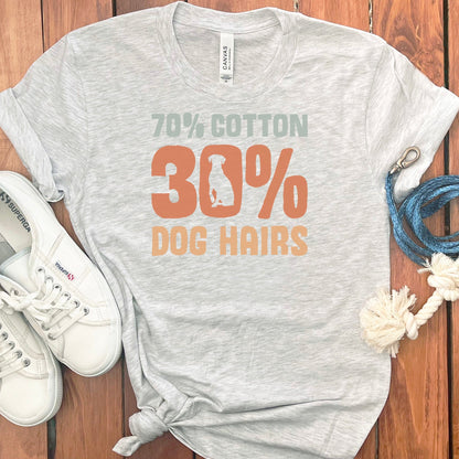 70% Cotton Dog Hair T-Shirt