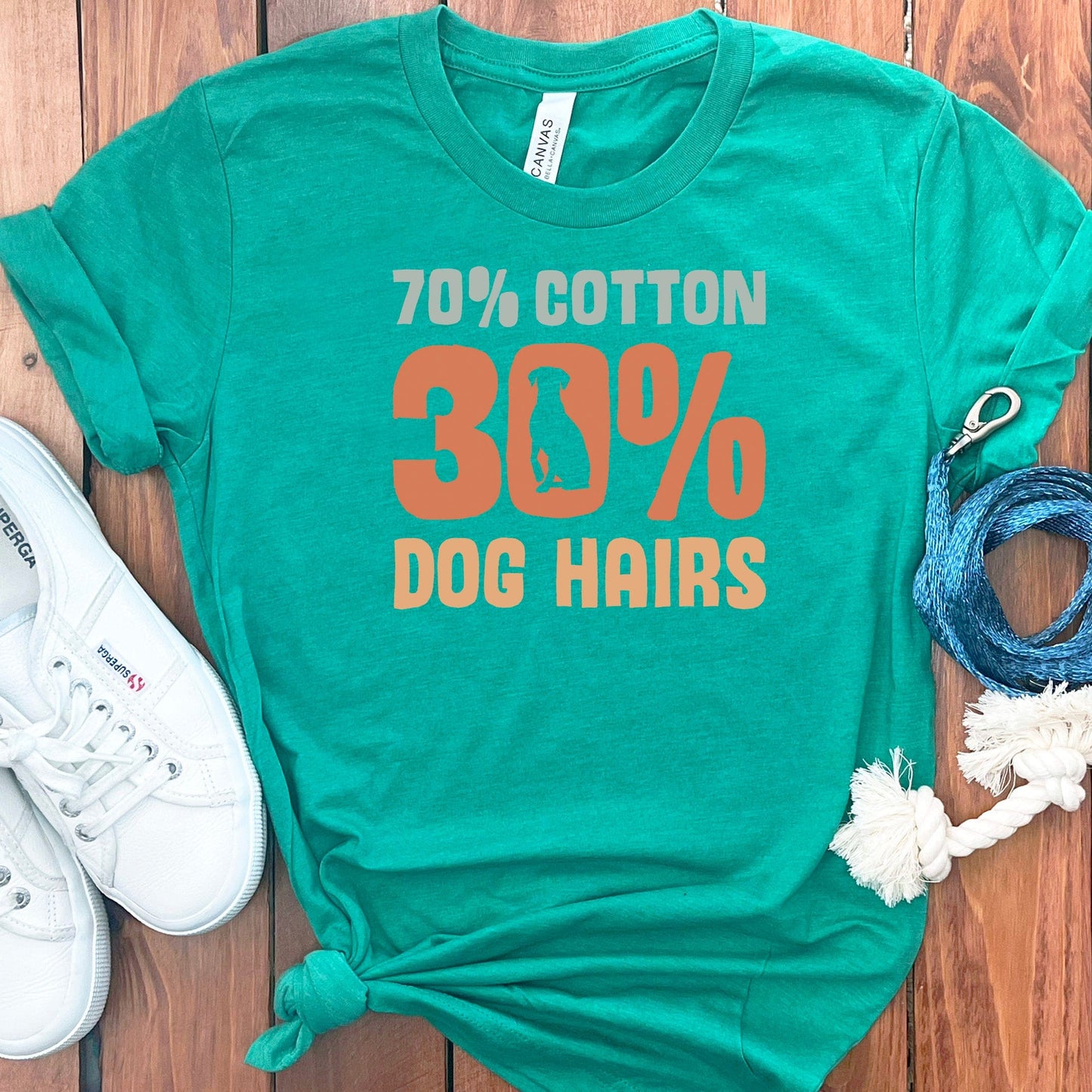 70% Cotton Dog Hair T-Shirt