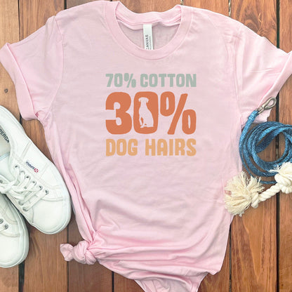 70% Cotton Dog Hair T-Shirt