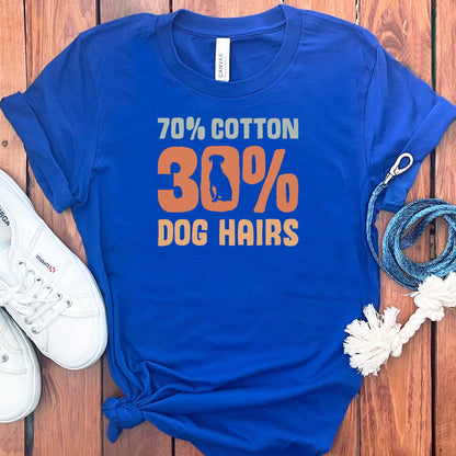 70% Cotton Dog Hair T-Shirt