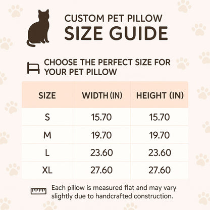 Custom Pet Pillow From Photo