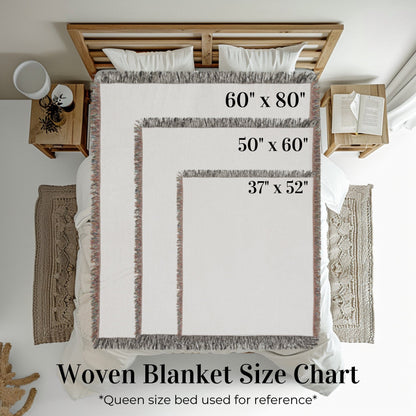 CUSTOM PET PHOTO WOVEN BLANKET