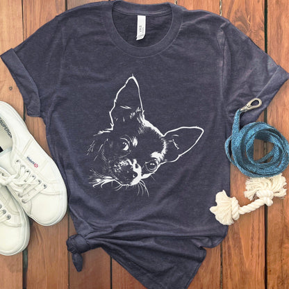 Cute Dog Face Graphic Women's T-Shirt Casual Wear product type