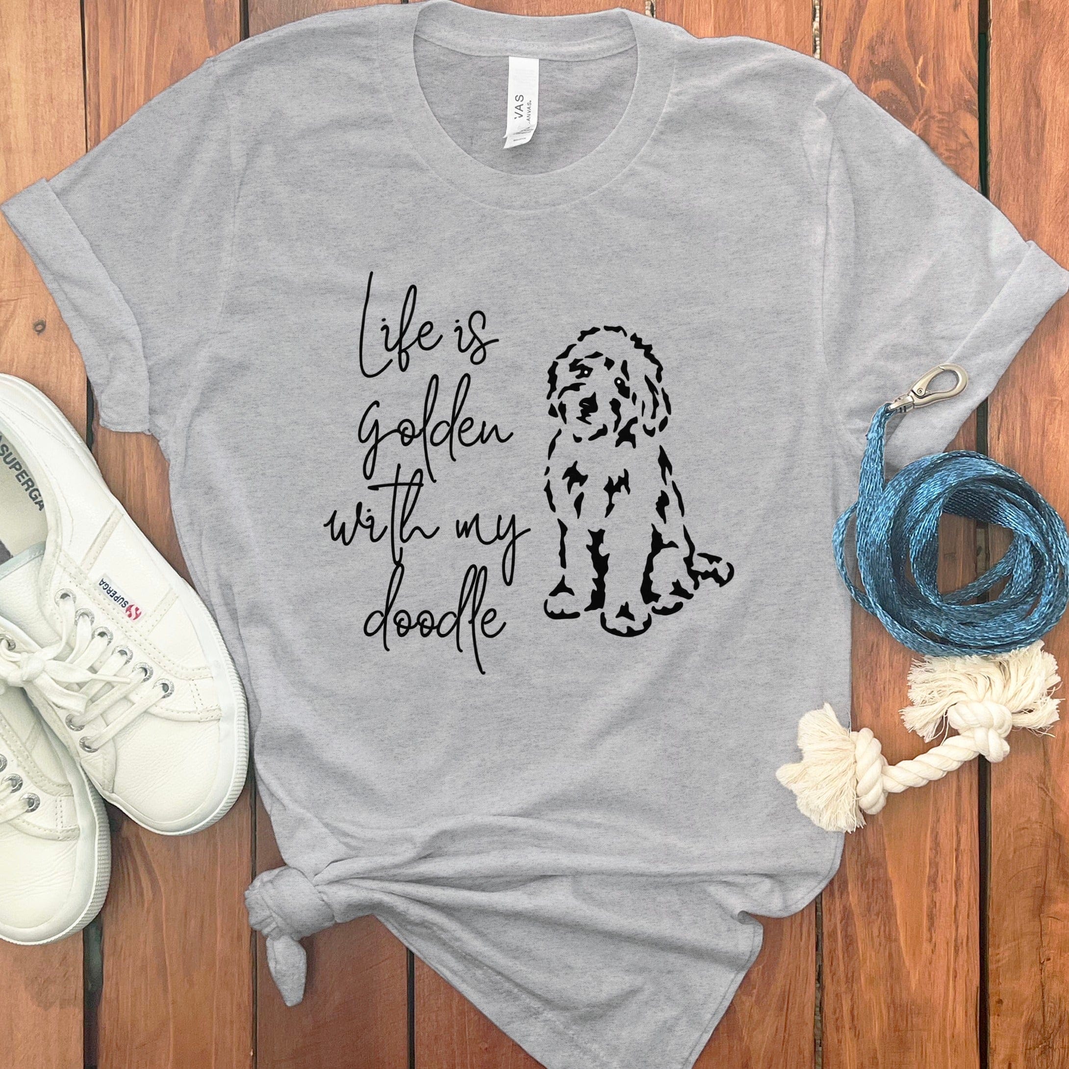 Life is Golden with My Doodle Graphic T-shirt