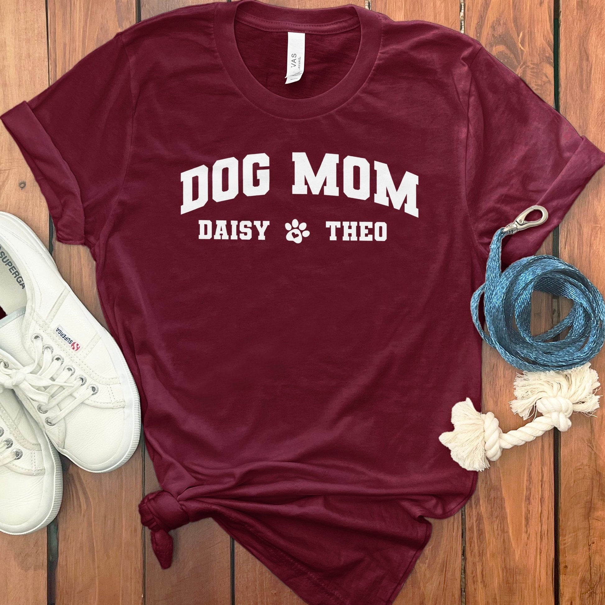 Custom Dog Mom Daisy Theo Shirt for Pet Lovers product