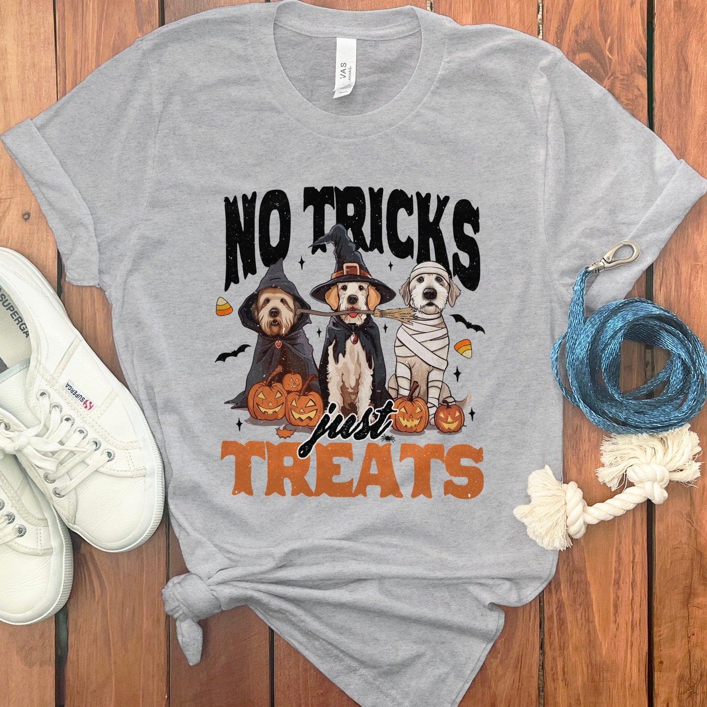 No Tricks Just Treats Halloween Dogs Shirt product